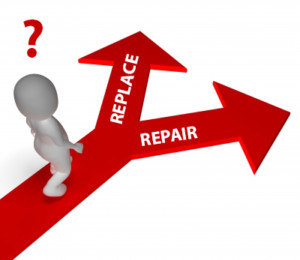 repair or replace heat pump